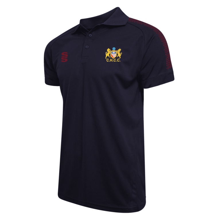 Cheadle Hulme CC - Dual Solid Colour Polo - Women's