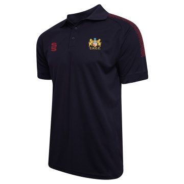 Cheadle Hulme CC - Dual Solid Colour Polo - Unisex Fit