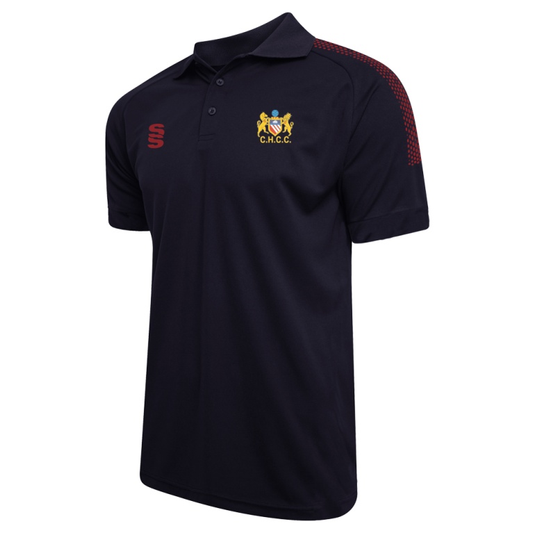 Cheadle Hulme CC - Dual Solid Colour Polo - Unisex Fit